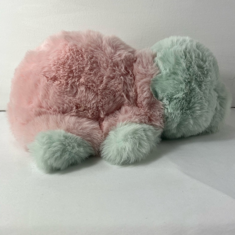 Turtle Stuffed Animal Pink Green World’s Softest Plush 12” Lovey Toy